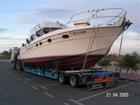 Transporte de embarcaciones