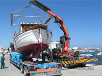 Transporte de embarcaciones