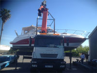 Transporte de embarcaciones