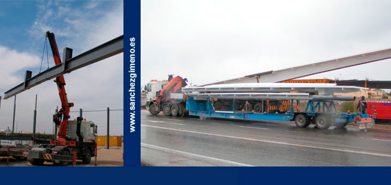 Transportes de estructuras metlicas